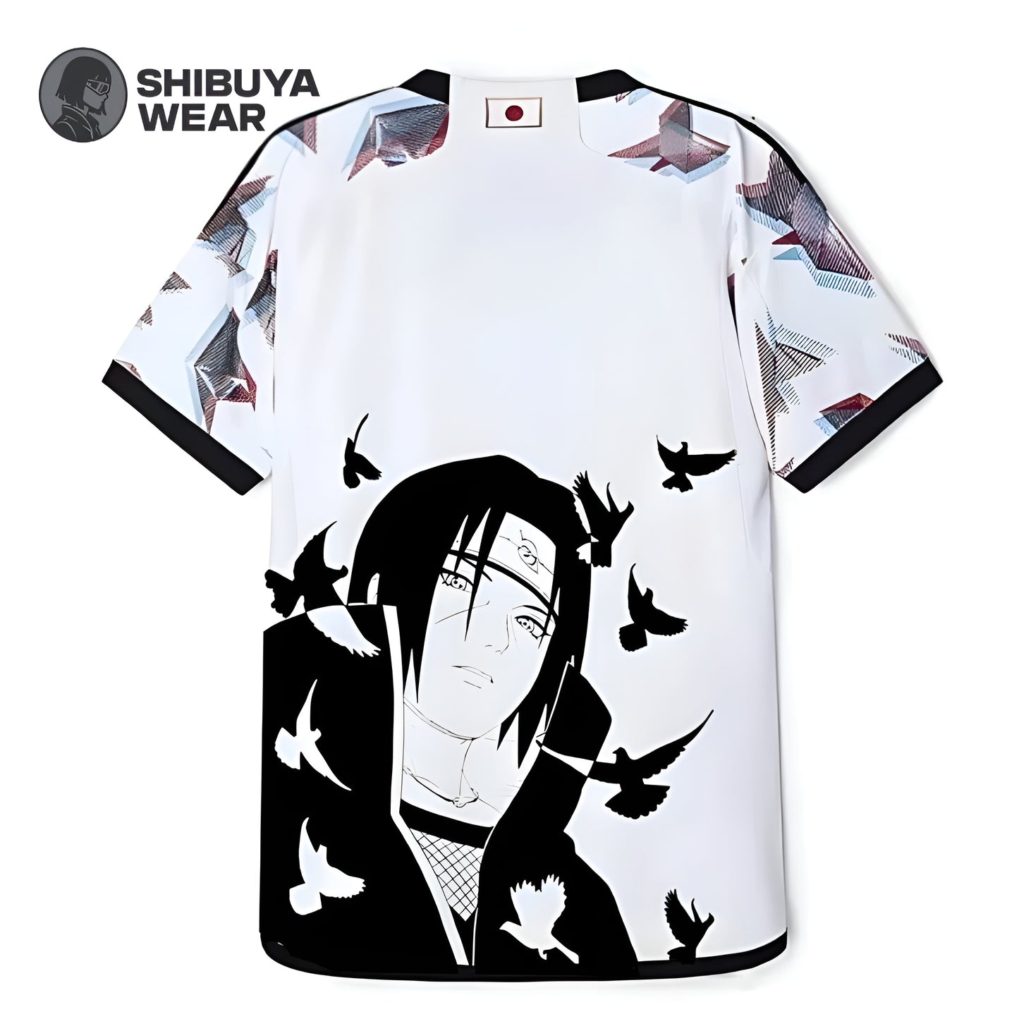 Shibuya Wear® | Jersey Anime de Itachi – Diseño Exclusivo con Cuervos
